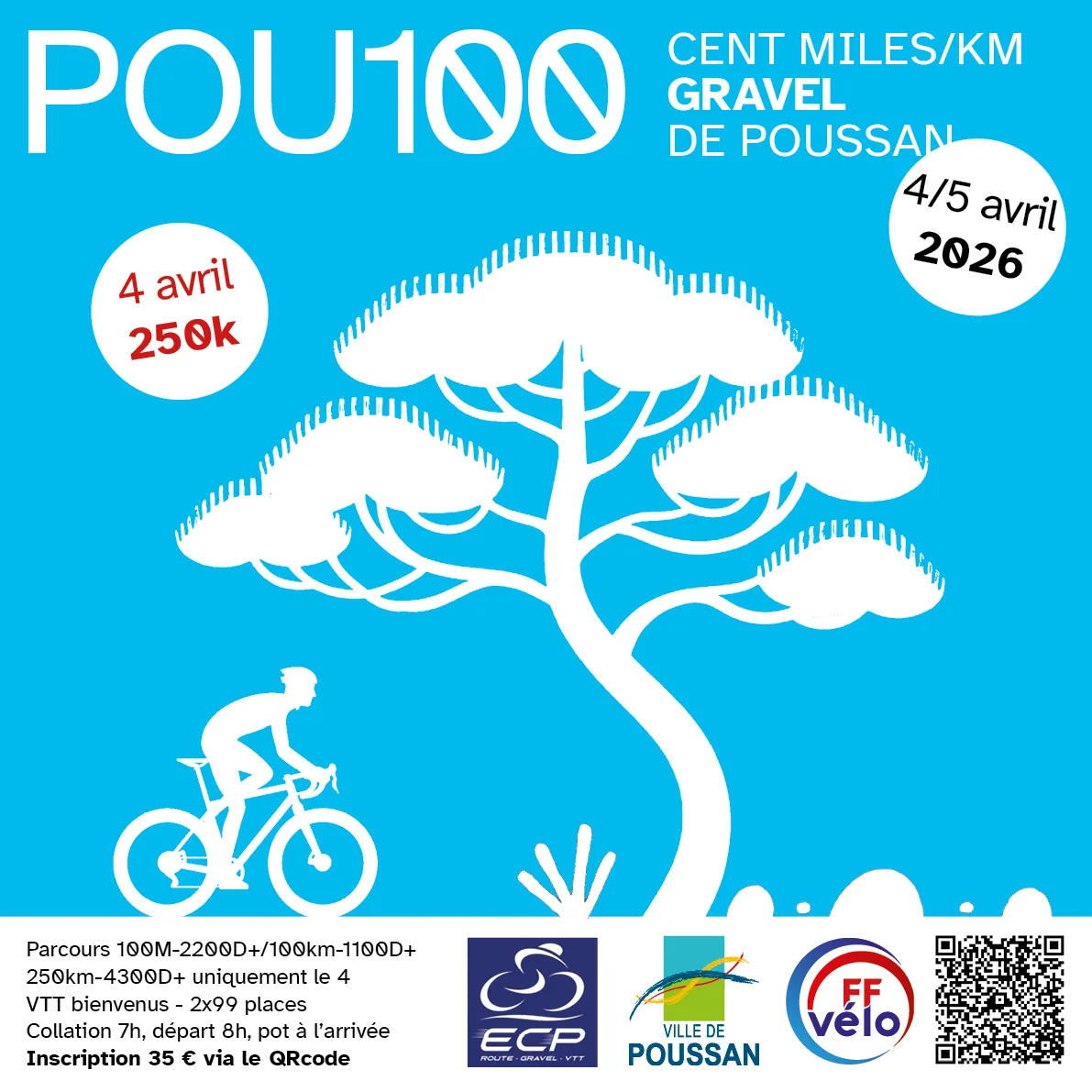 Gravel de Poussan 2026 Guide Inscription Résultats