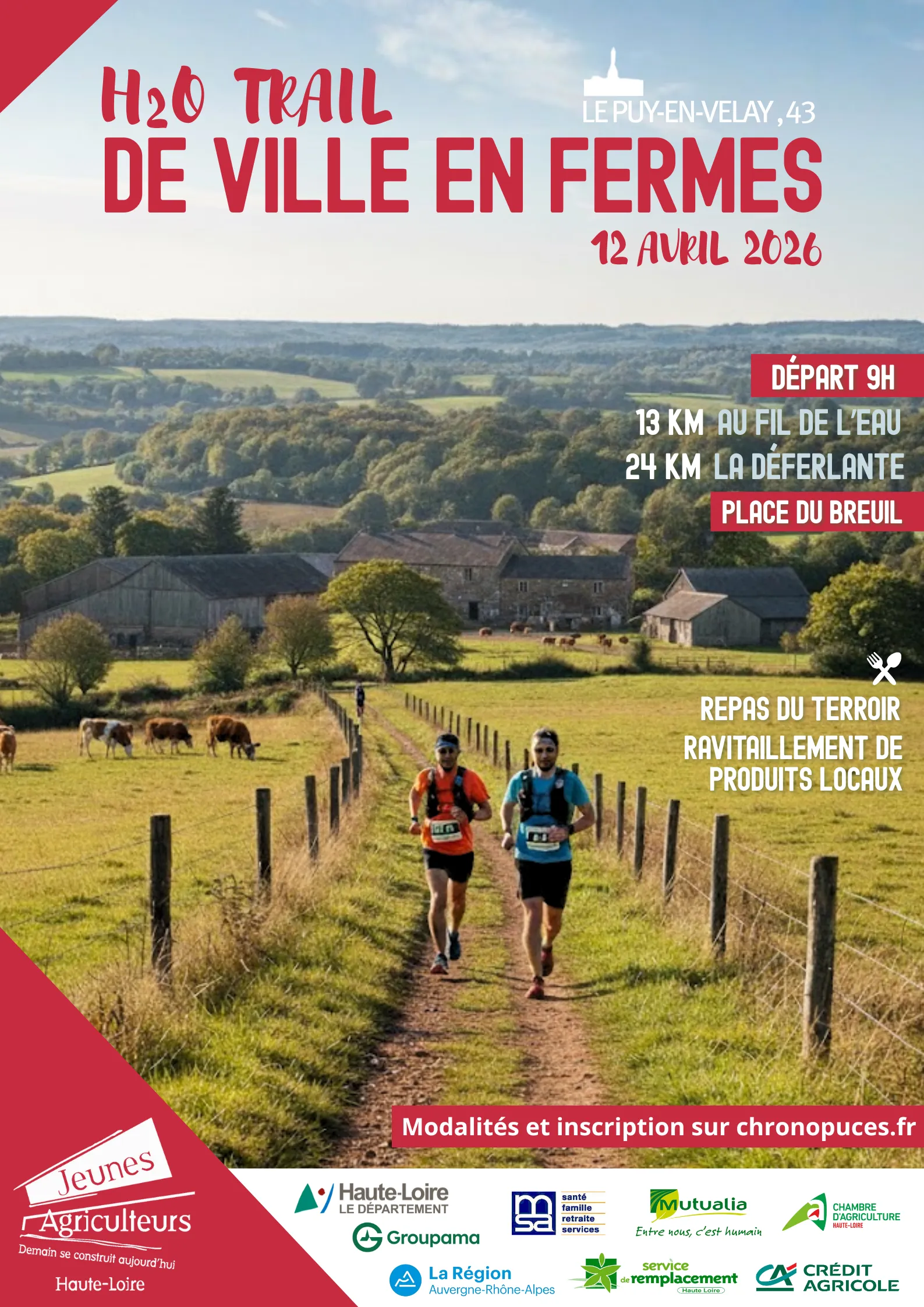 H2O trail – de Ville en Fermes 2026 Guide Inscription Résultats