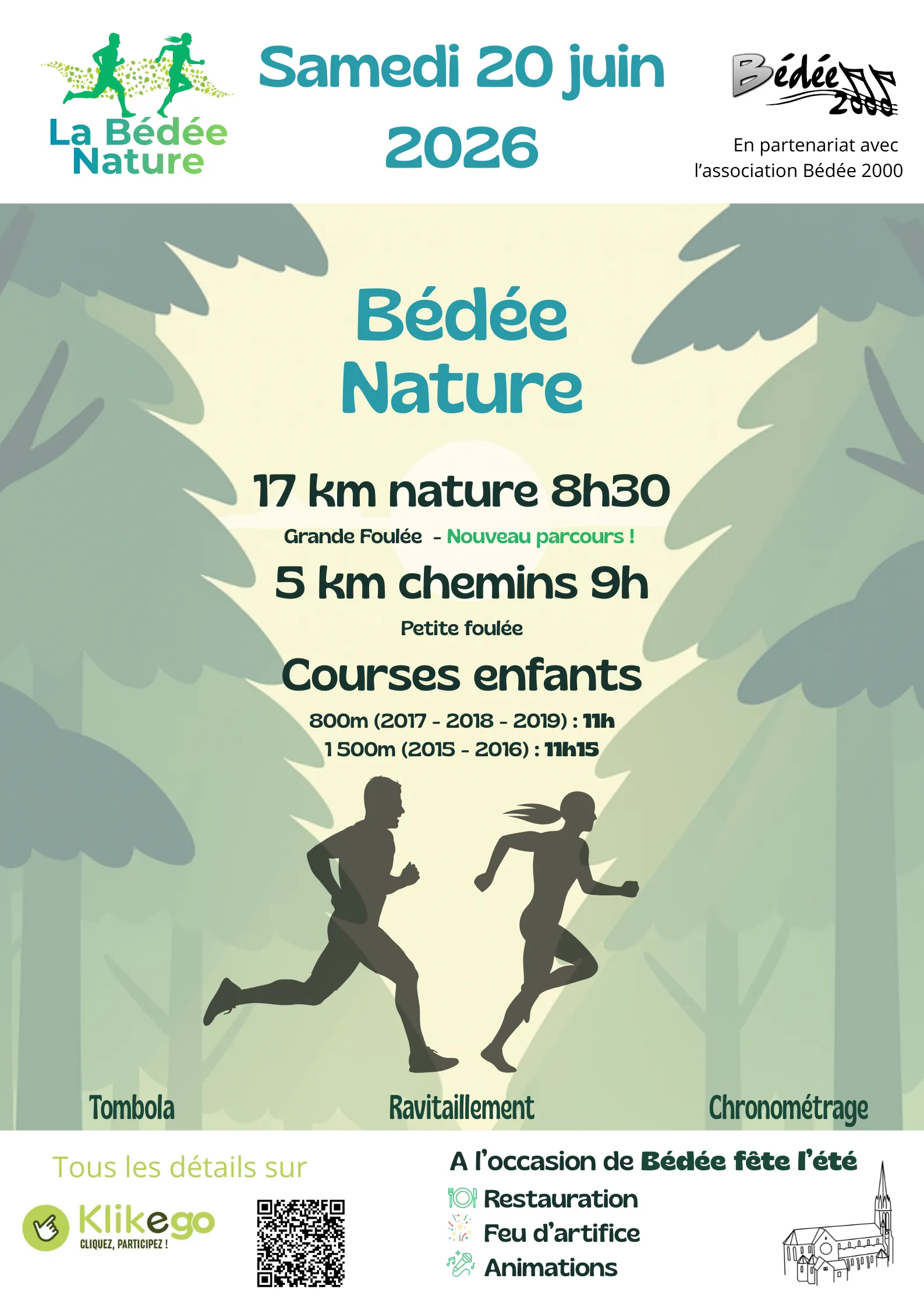 La Bedée nature 2026 Guide Inscription Résultats