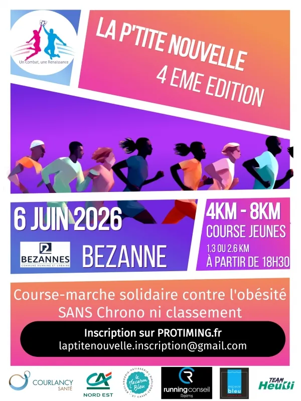 La P&rsquo;tite Nouvelle – Course contre l&rsquo;Obésité 2026 Guide Inscription Résultats