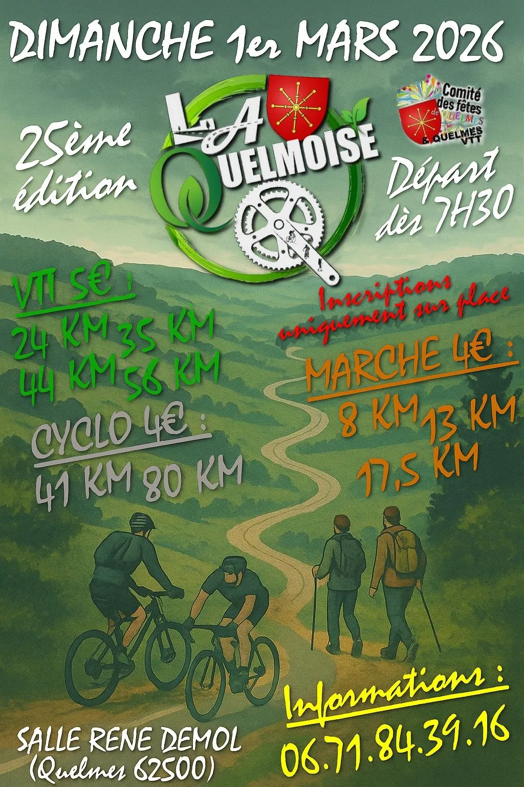 La Quelmoise 2026 Guide Inscription Résultats