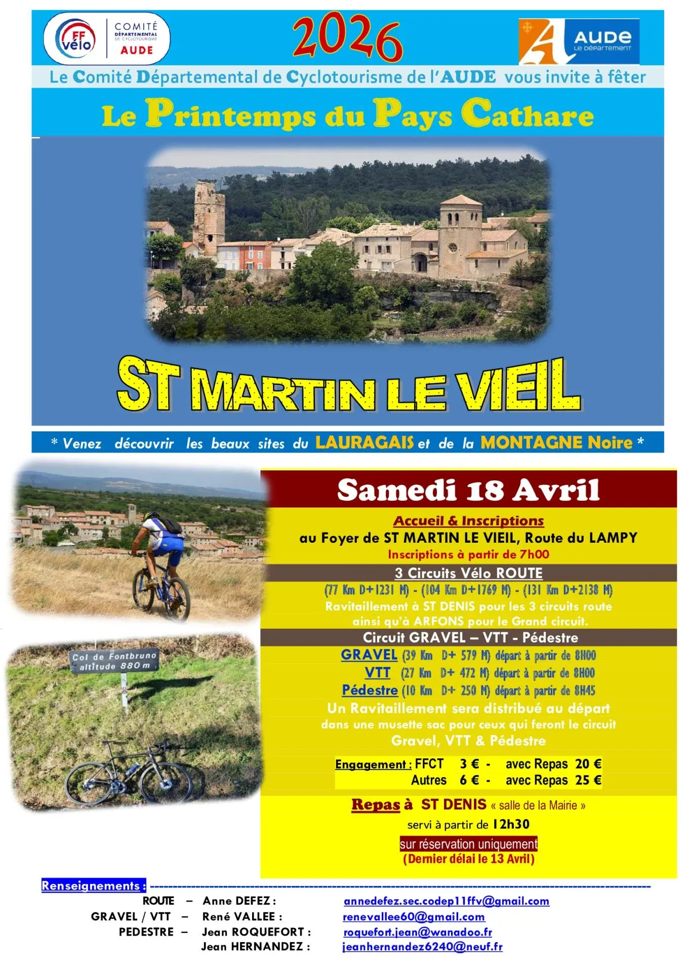 Le Printemps du Pays Cathare 2026 Guide Inscription Résultats