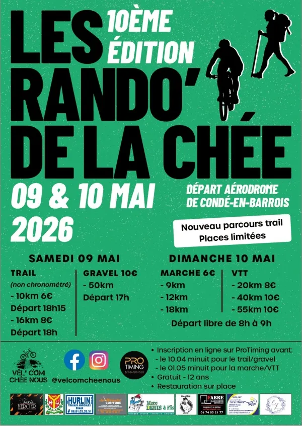 Les Rando de la Chée 2026 Guide Inscription Résultats