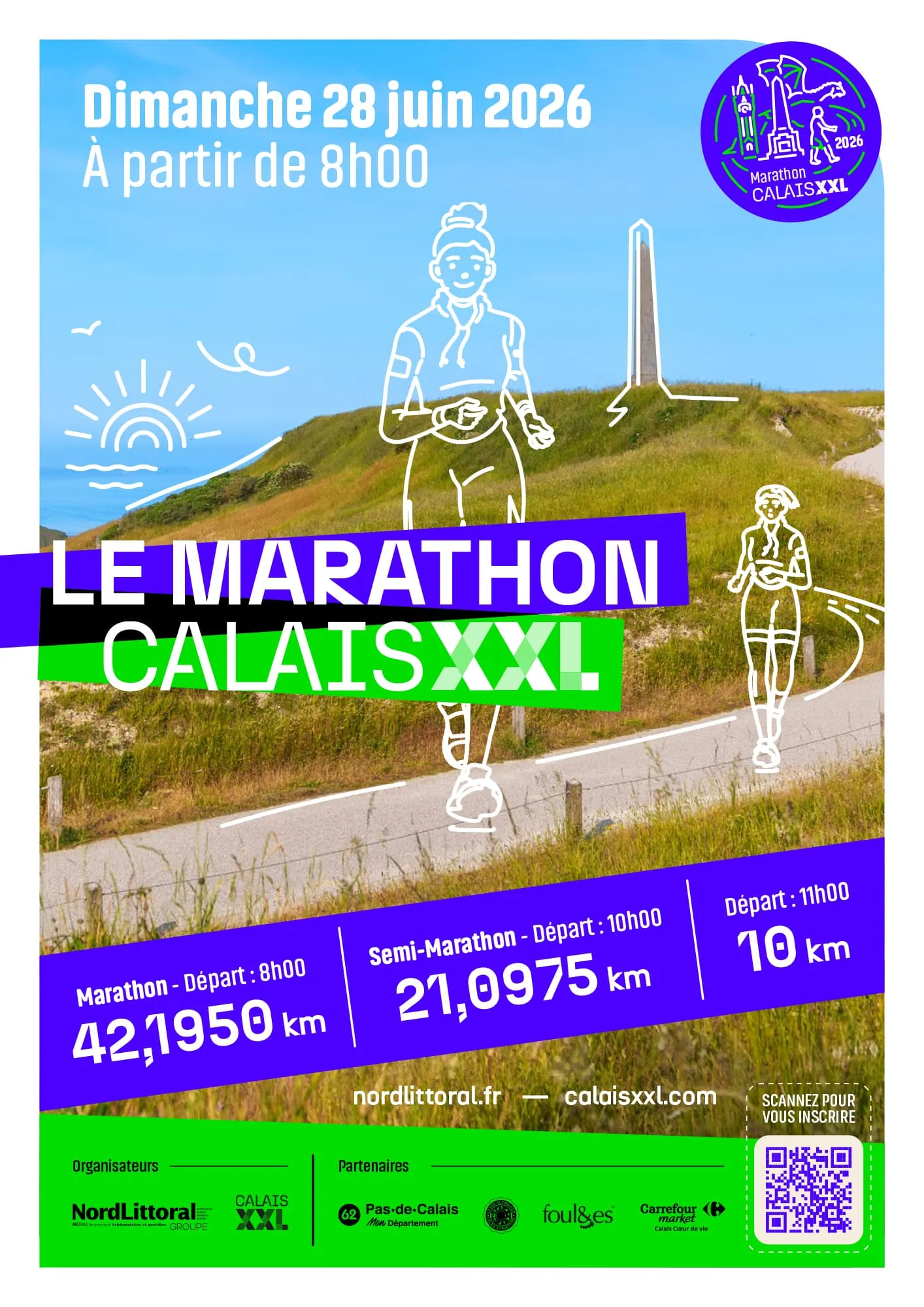 Marathon Calais XXL 2026 Guide Inscription Résultats