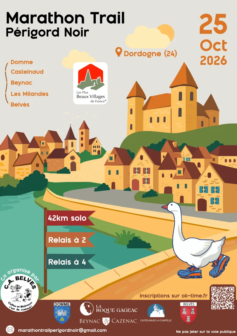 Marathon Trail Périgord Noir 2026 Guide Inscription Résultats