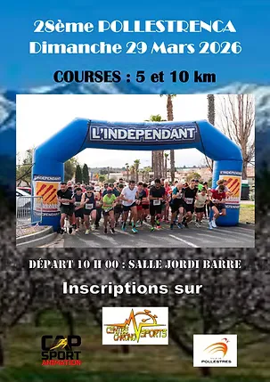 affiche de la course