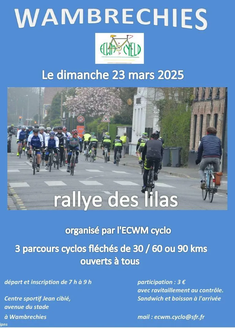 Rallye des Lilas Wambrechies 2026 Guide Inscription Résultats