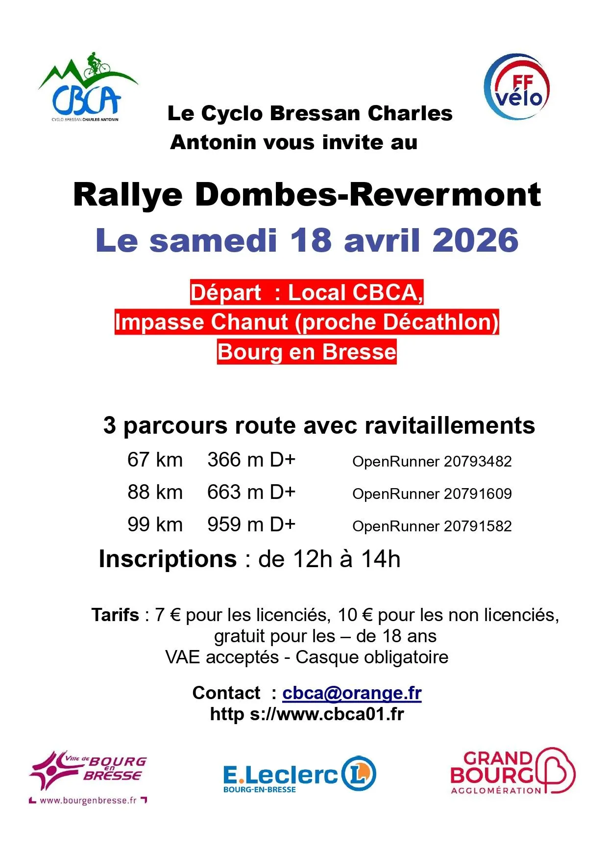Rallye Dombes-Revermont 2026 Guide Inscription Résultats