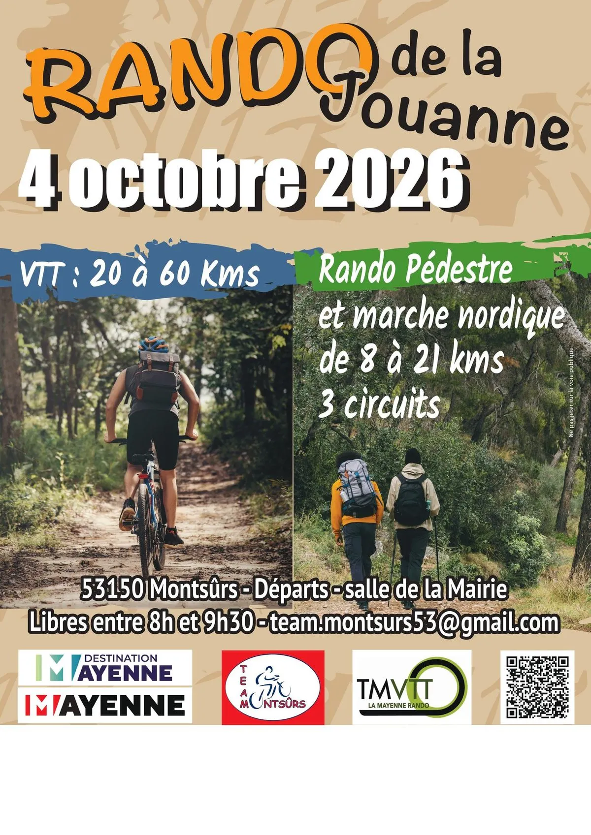 Rando de la Jouanne 2026 Guide Inscription Résultats