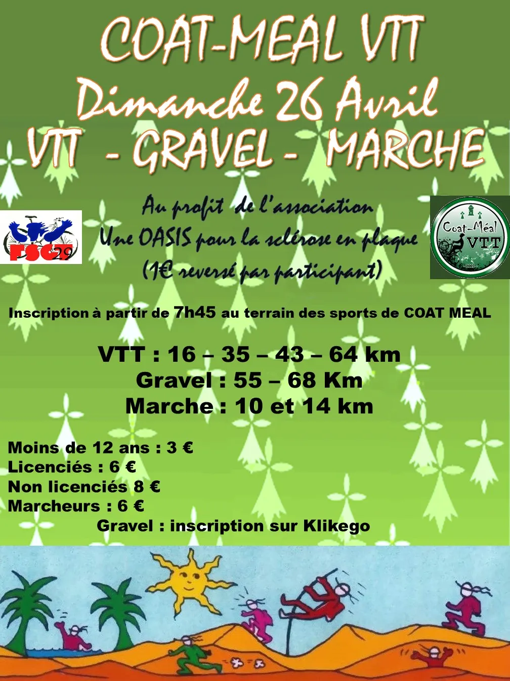 Rando des 2 Abers Coat-Méal 2026 Guide Inscription Résultats