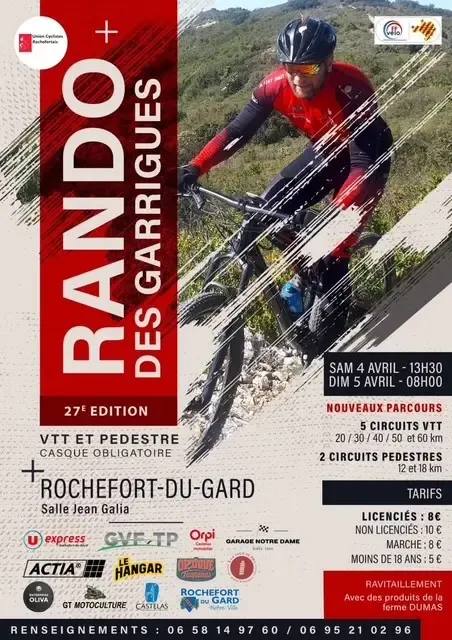 Rando des Garrigues 2026 Guide Inscription Résultats