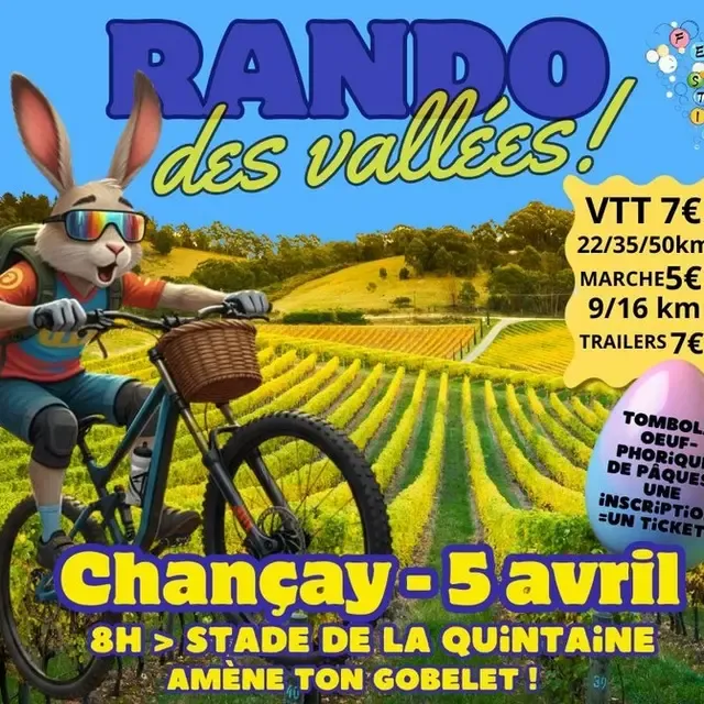 Rando des Vallées Chançay 2026 Guide Inscription Résultats