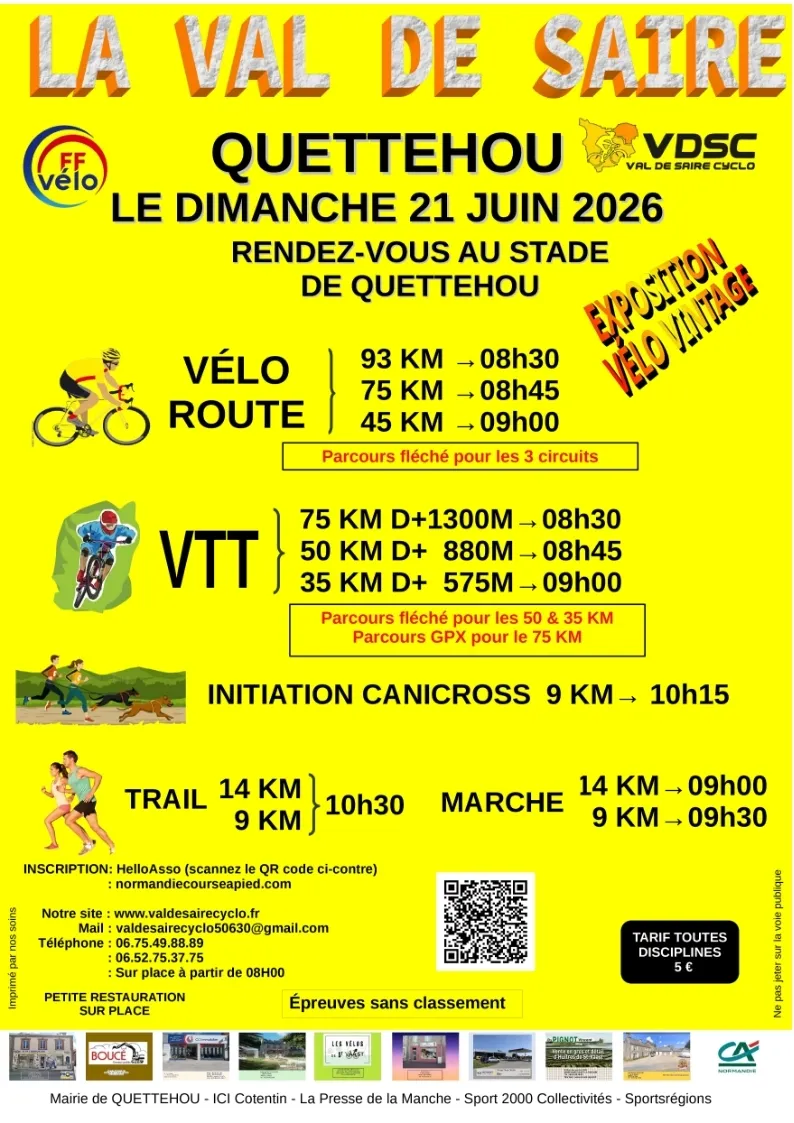 Rando du Val de Saire 2026 Guide Inscription Résultats