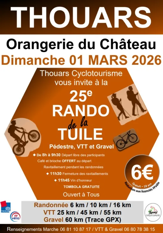 Randonnée de la Tuile 2026 Guide Inscription Résultats