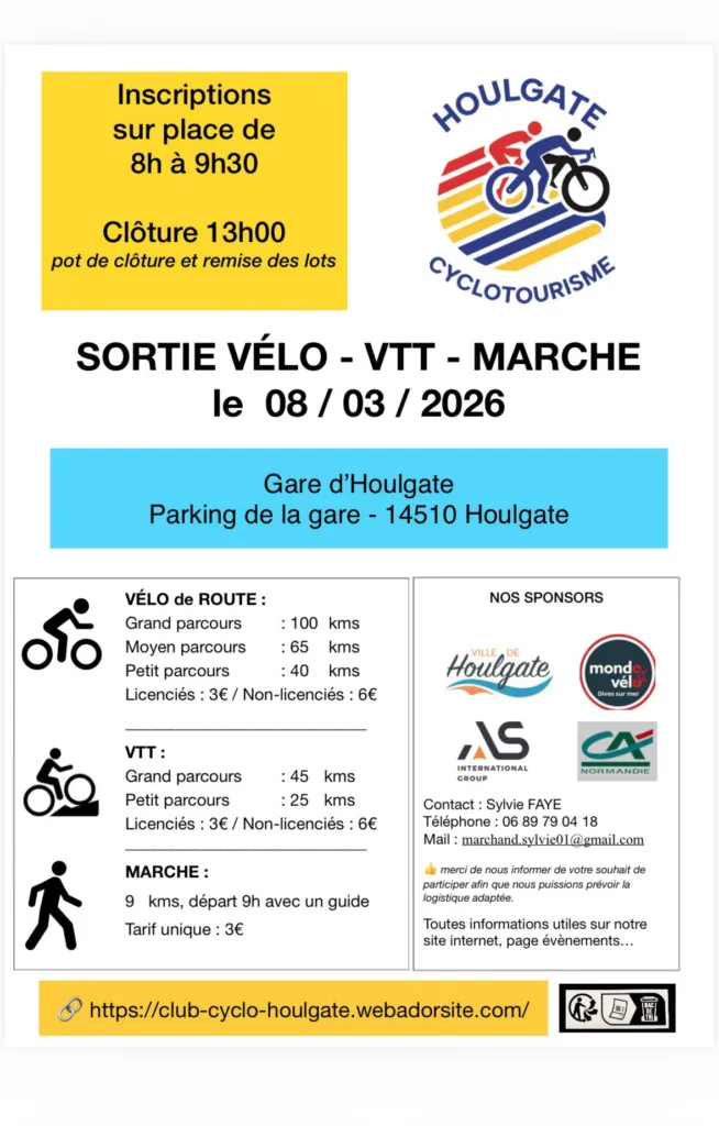 Randonnée de Printemps Houlgate 2026 Guide Inscription Résultats