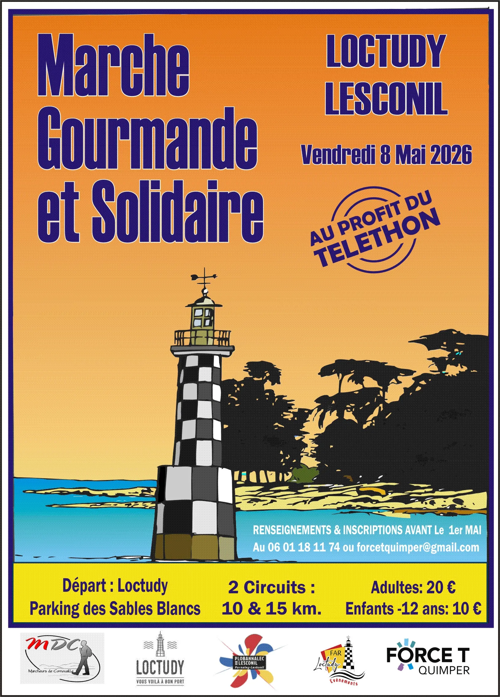 Randonnée Gourmande Loctudy 2026 Guide Inscription Résultats