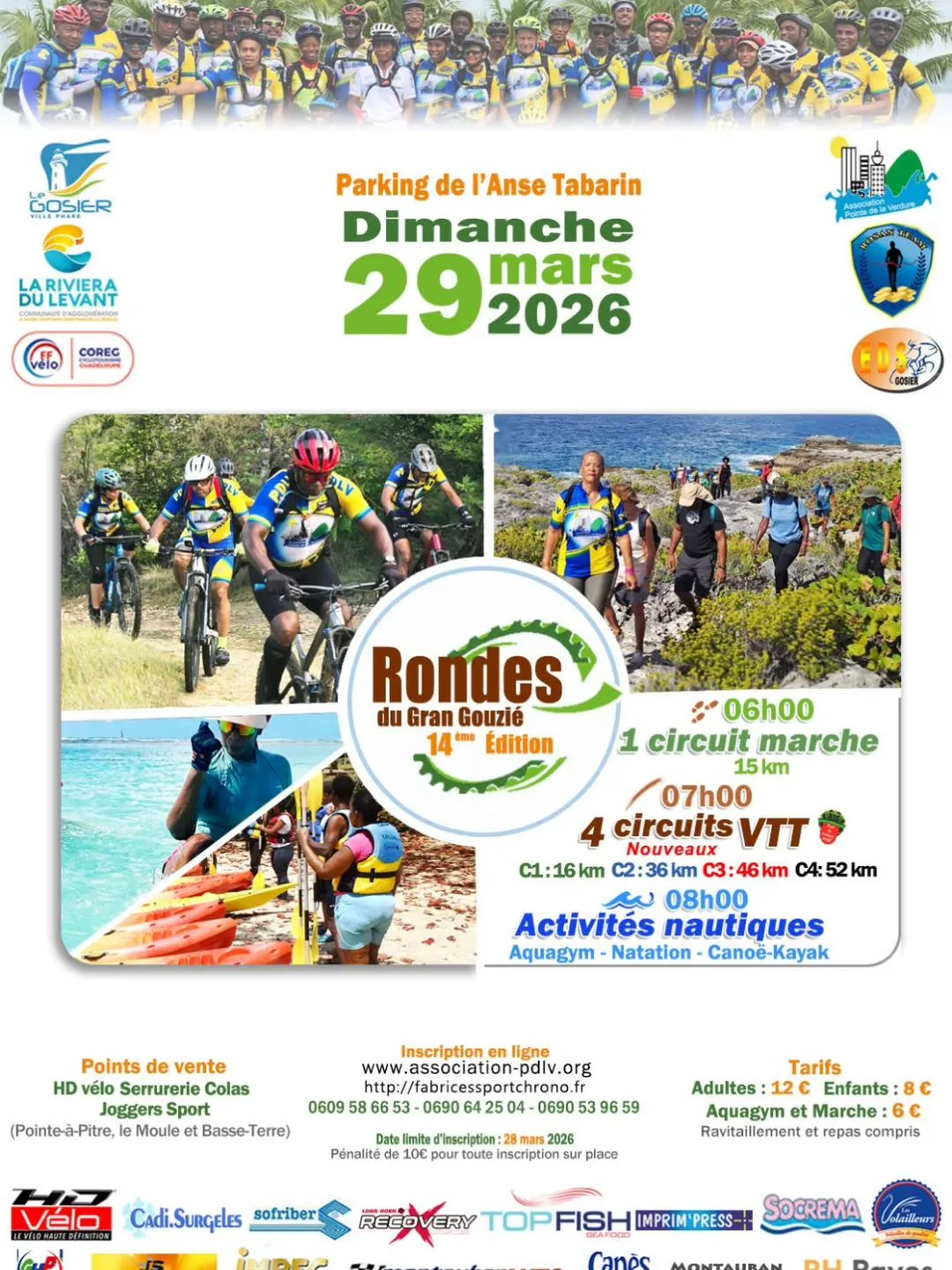 Rondes du Gran Gouzié 2026 Guide Inscription Résultats