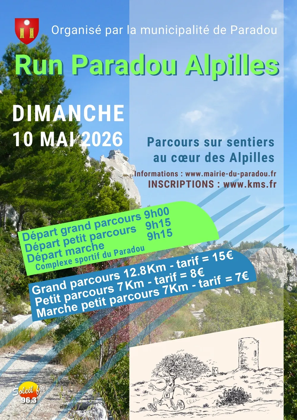 affiche de la course