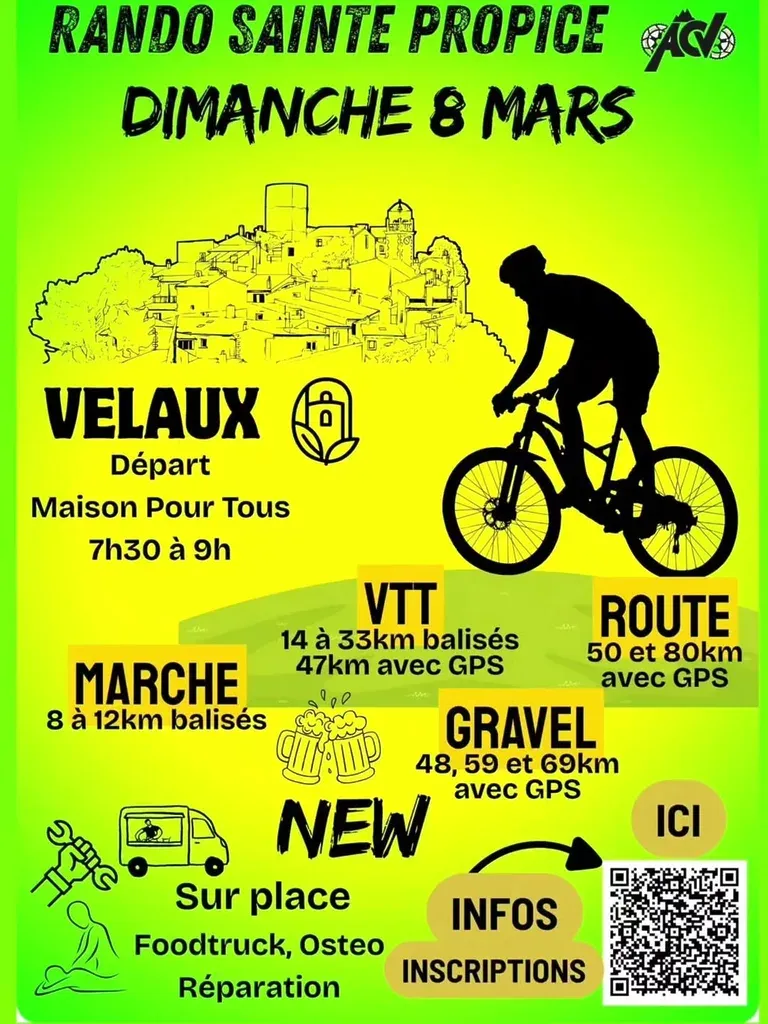 Sainte Propice Vtt Gravel Route Marche 2026 Guide Inscription Résultats