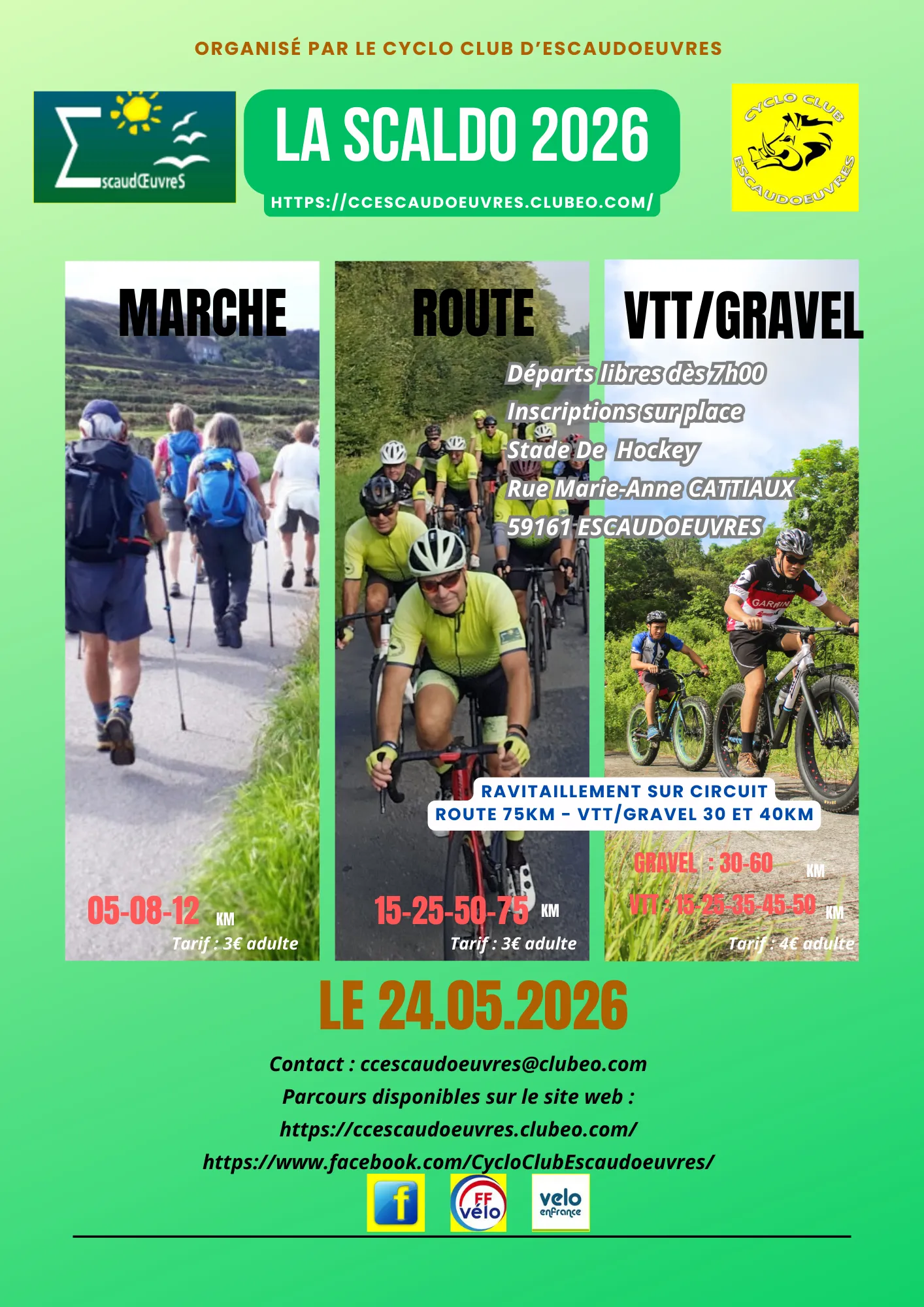 Scaldo Randonnée 2026 Guide Inscription Résultats