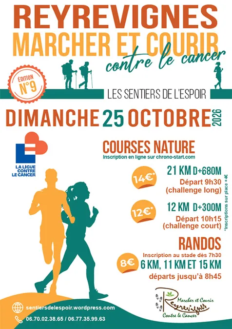 Sentiers de l&rsquo;Espoir Reyrevignes 2026 Guide Inscription Résultats