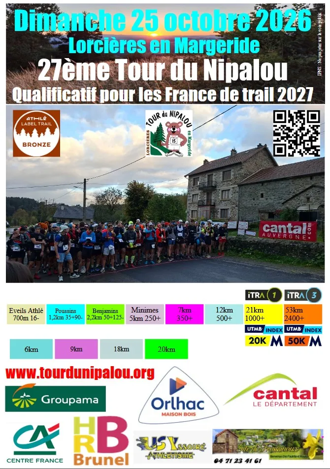 Tour du Nipalou 2026 Guide Inscription Résultats