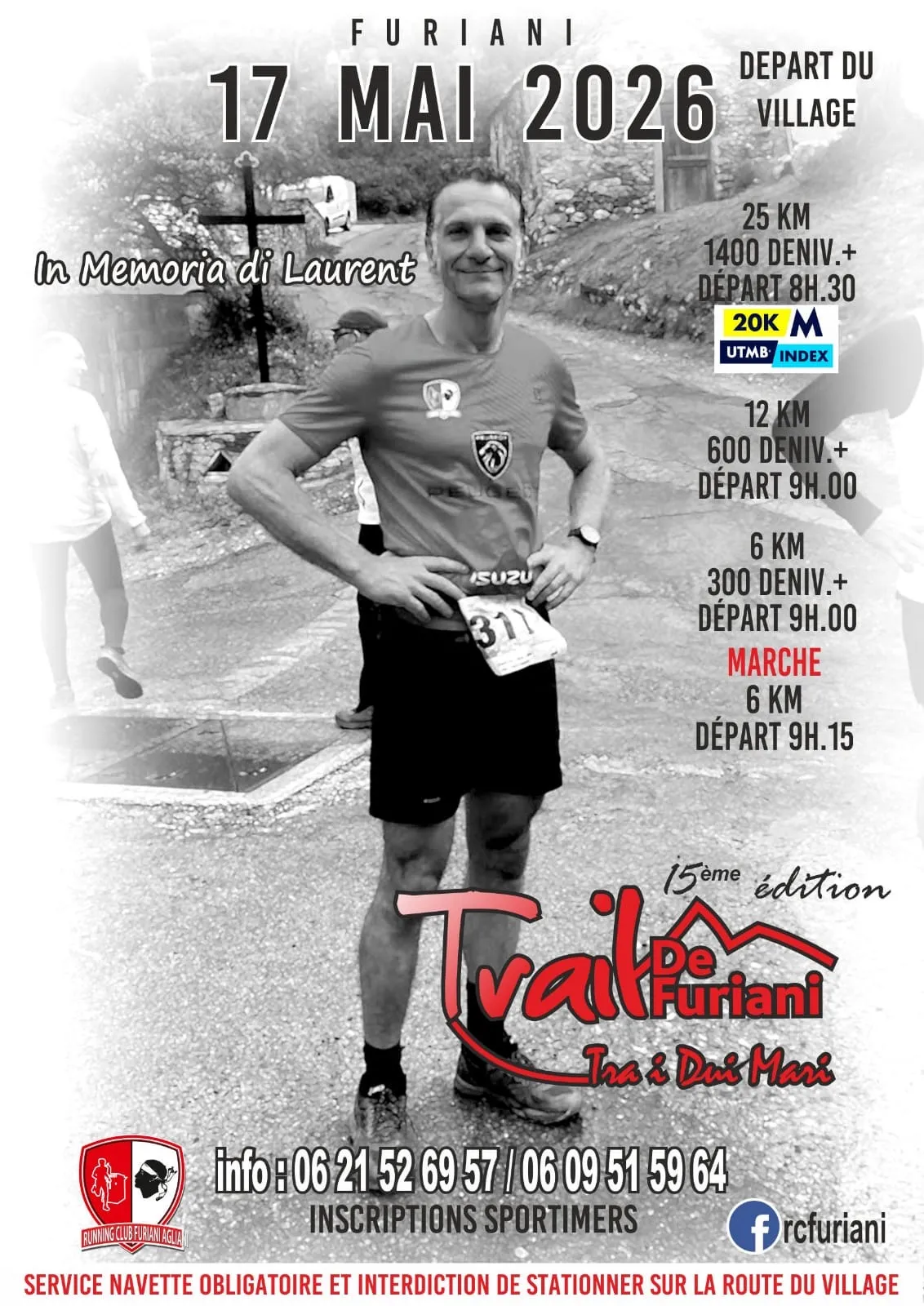 Trail de Furiani – tra dui mari 2026 Guide Inscription Résultats