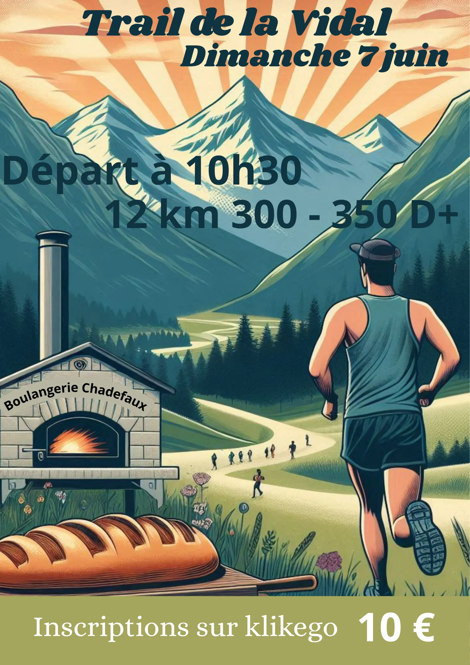 Trail de la fête du pain de la Vidal 2026 Guide Inscription Résultats