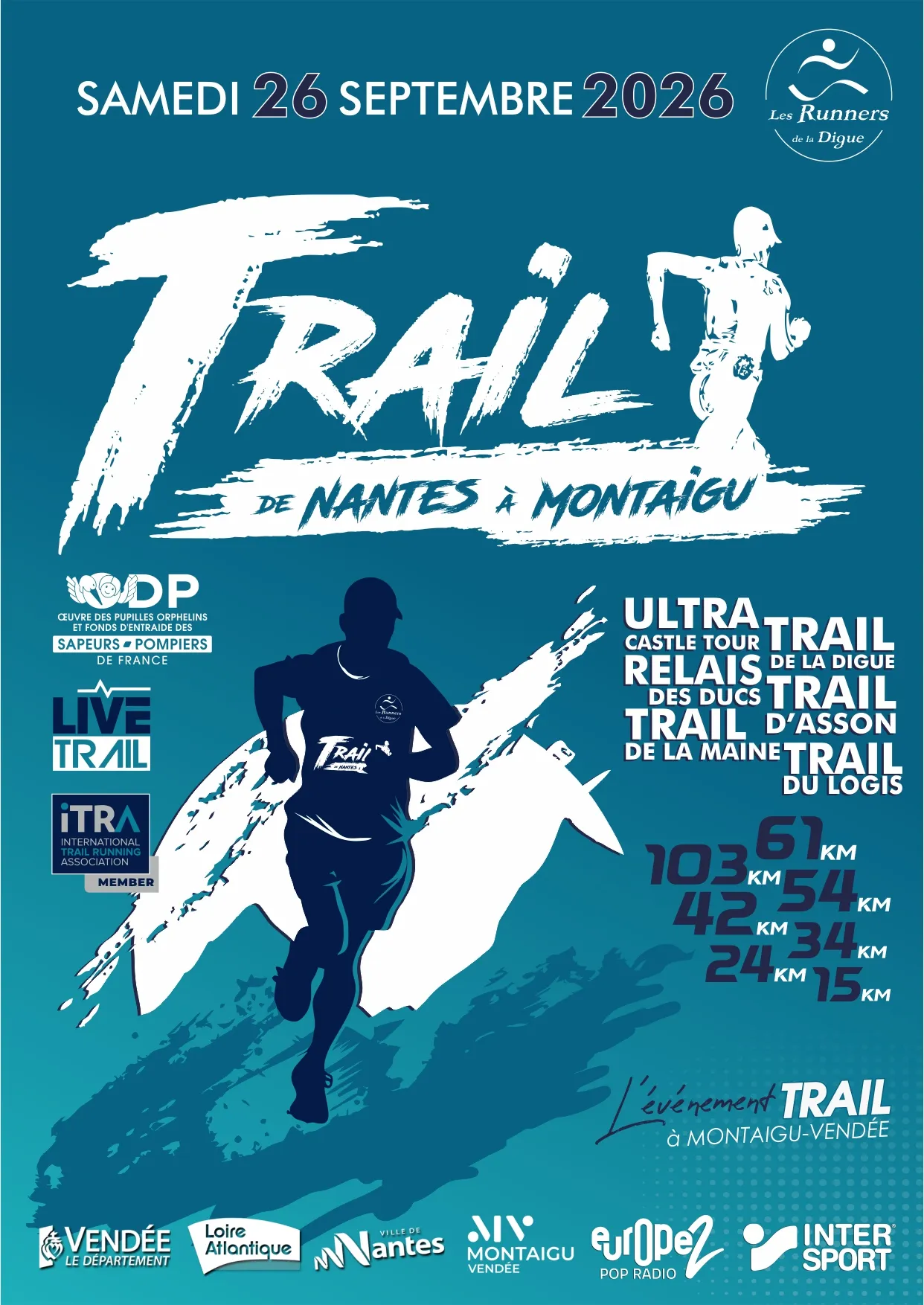 Trail de Nantes à Montaigu 2026 Guide Inscription Résultats