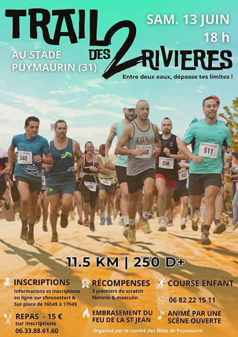 Trail des 2 Rivières Puymaurin 2026 Guide Inscription Résultats