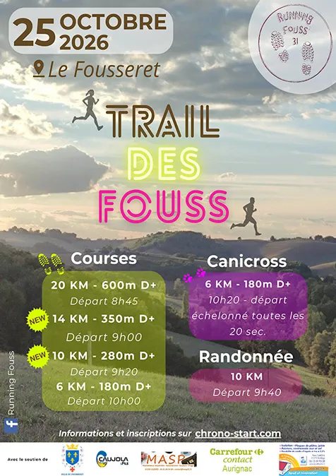 Trail des Fouss Octobre Rose 2026 Guide Inscription Résultats