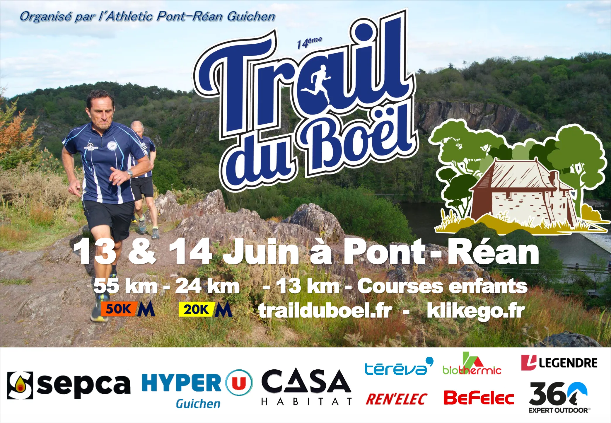 affiche de la course