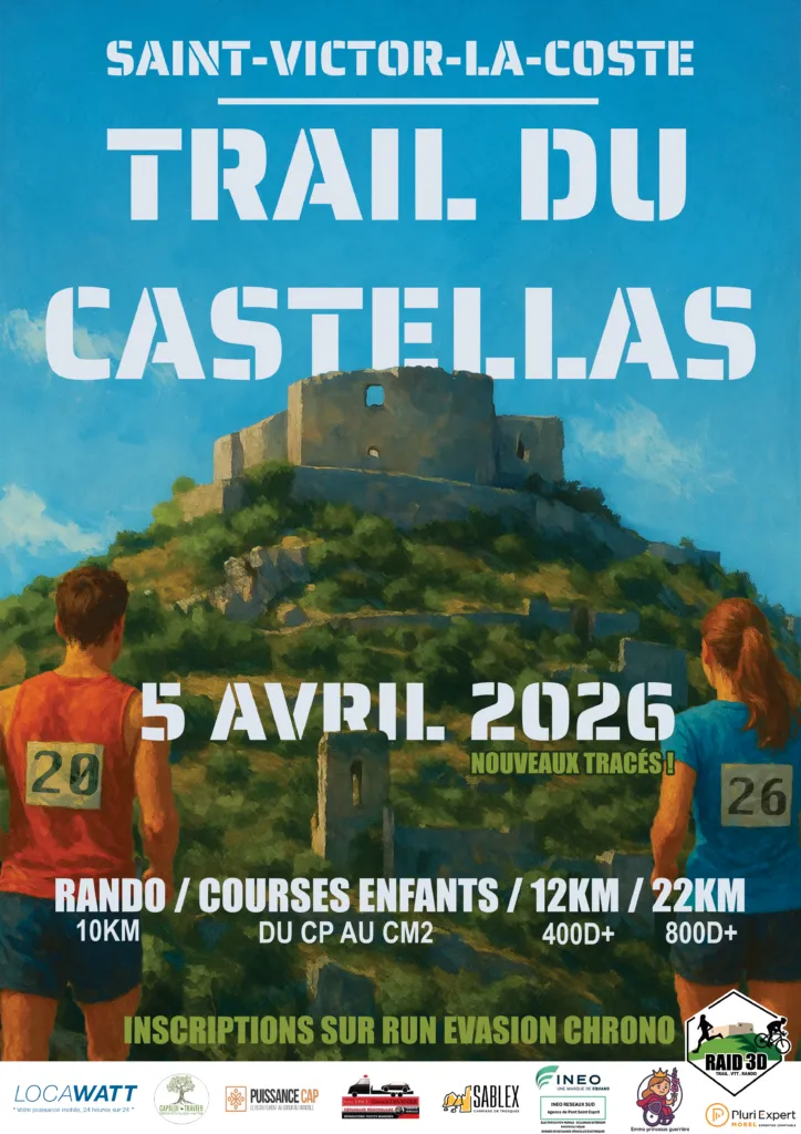 affiche de la course