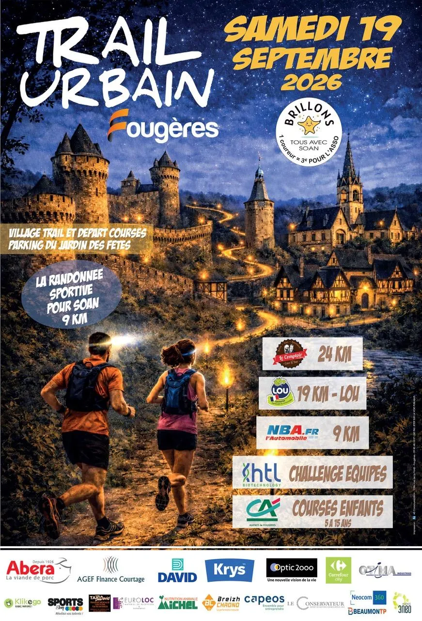 Urban Trail Fougeres 2026 Guide Inscription Résultats