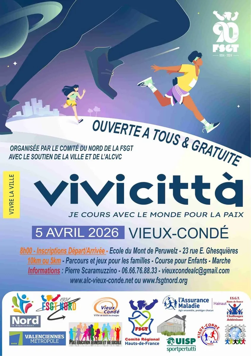 Vivicitta – Saint Ouen 2026 Guide Inscription Résultats