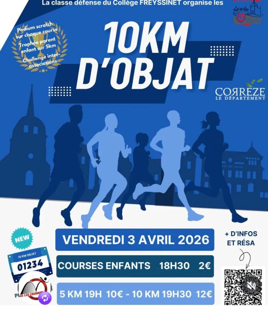 10km d&rsquo;Objat 2026 Guide Inscription Résultats