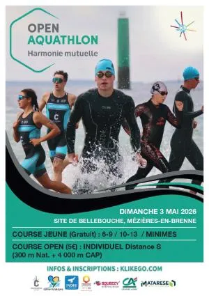Aquathlon de Bellebouche 2026 Guide Inscription Résultats