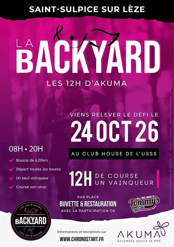 Blackyard : les 12h d&rsquo;Akuma 2026 Guide Inscription Résultats