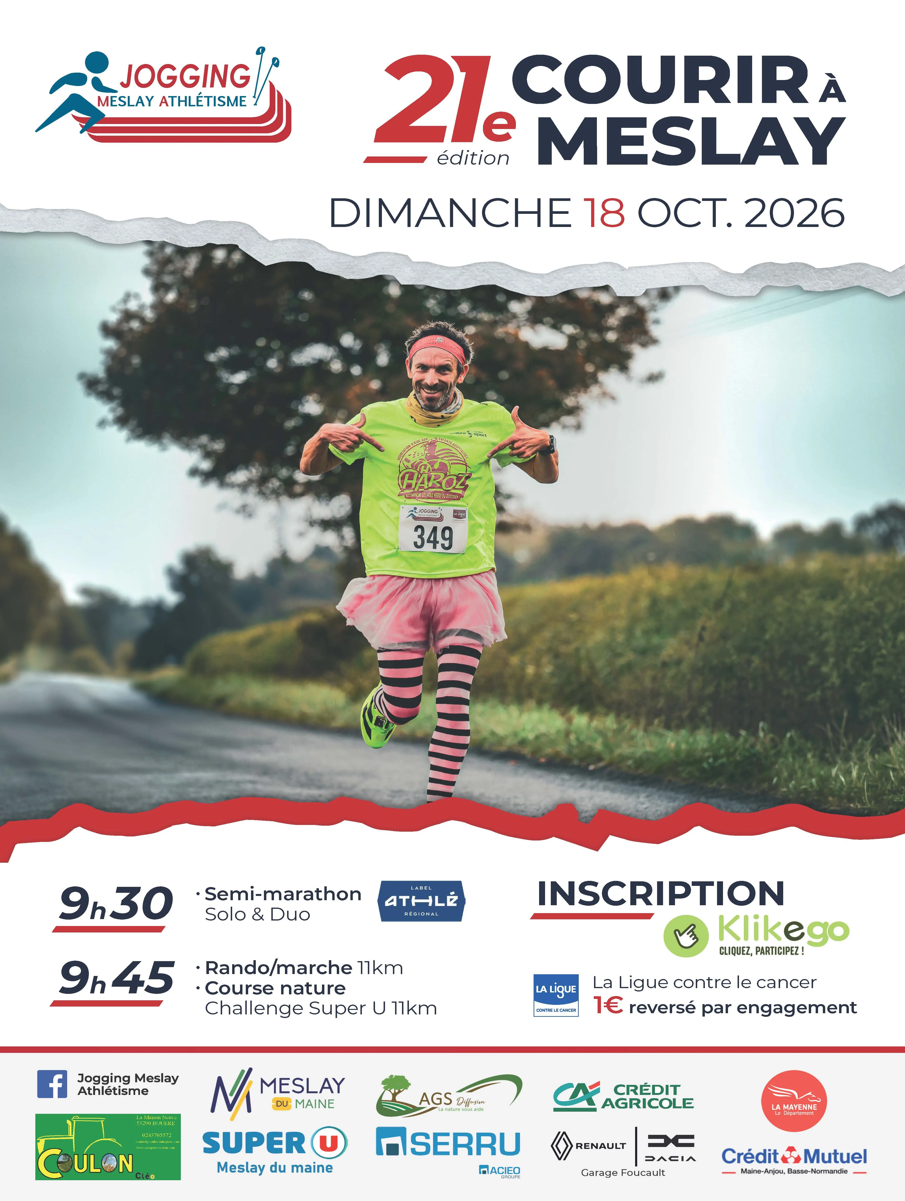 Courir à Meslay 2026 Guide Inscription Résultats