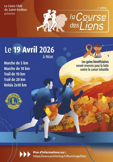 Course des Lions Néac 2026 Guide Inscription Résultats