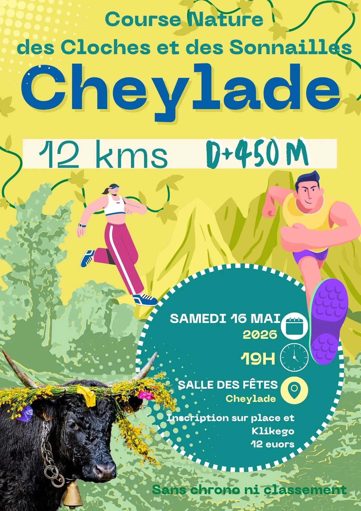 Course nature des Cloches et des Sonnailles 2026 Guide Inscription Résultats