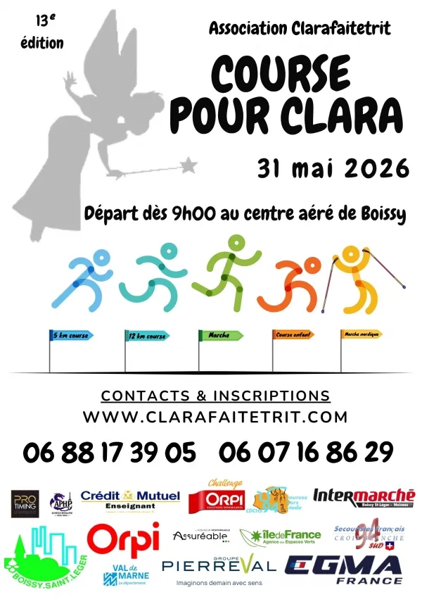 Course pour Clara 2026 Guide Inscription Résultats