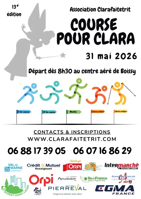 Course pour Clara 2026 Guide Inscription Résultats