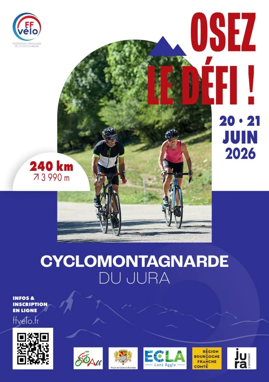 Cyclomontagnarde du Jura 2026 Guide Inscription Résultats