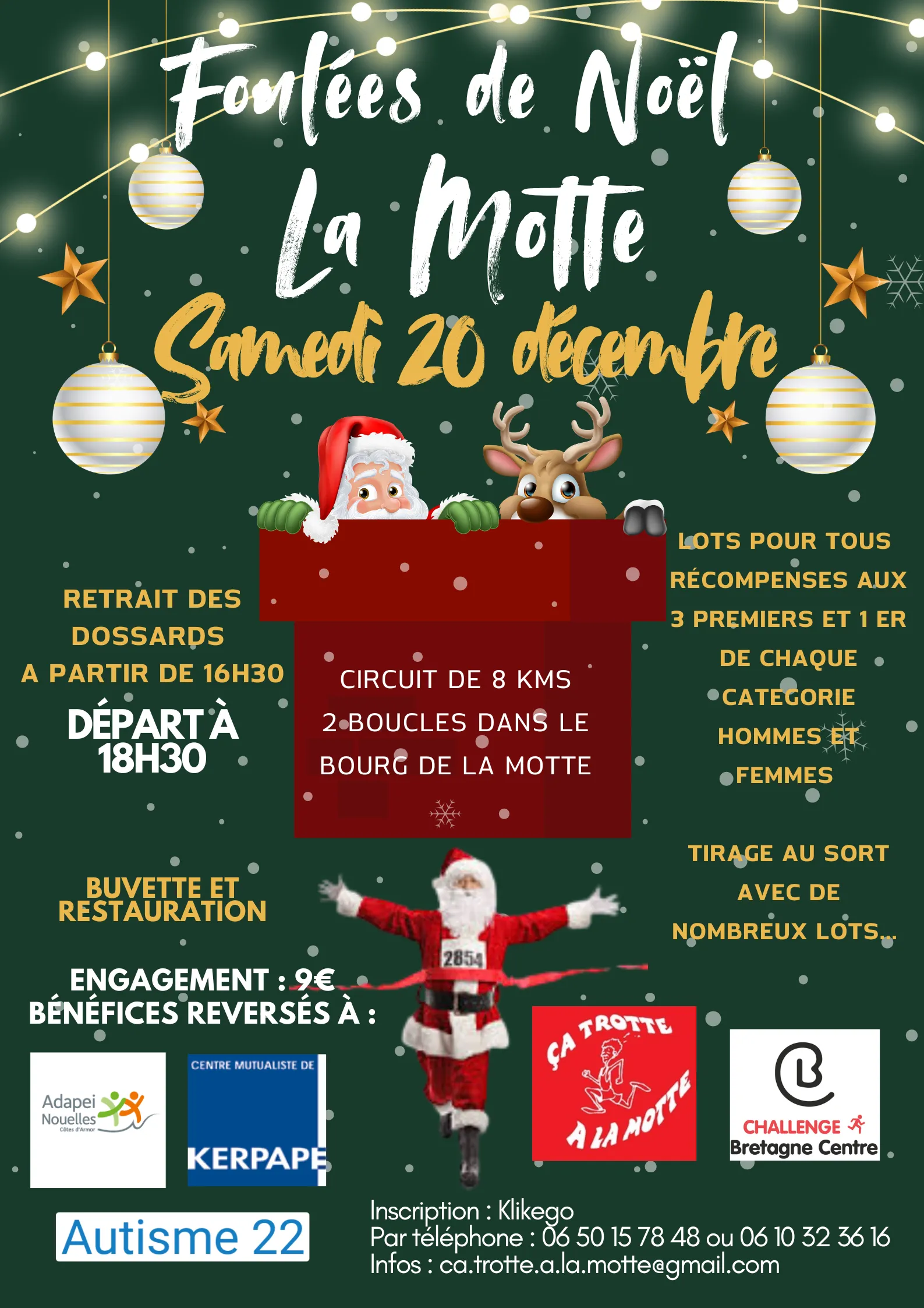 Foulées de Noël La Motte 2026 Guide Inscription Résultats