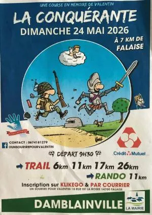 La conquérante, une course en mémoire pour valentin 2026 Guide Inscription Résultats