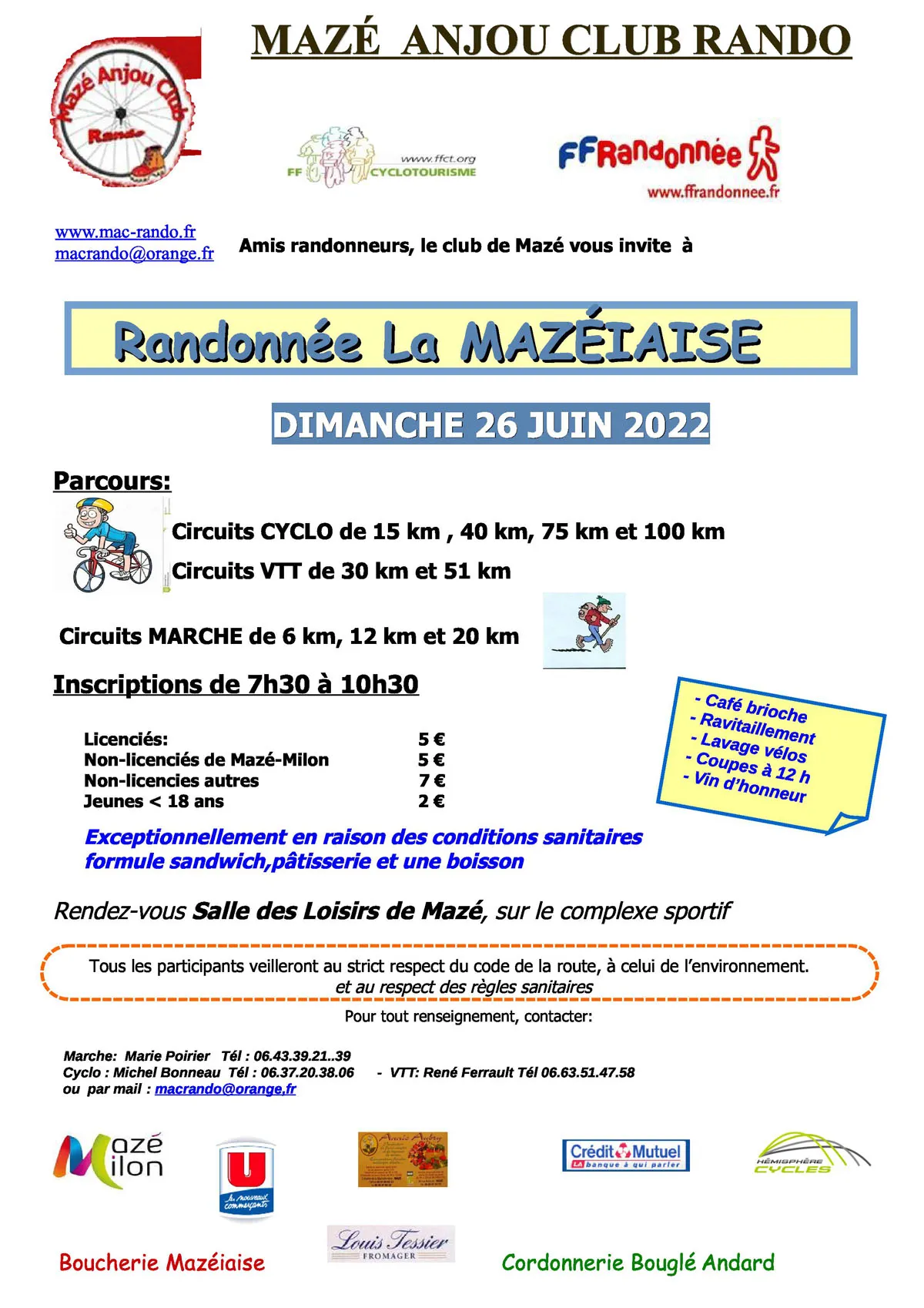 La Mazeiaise 2026 Guide Inscription Résultats