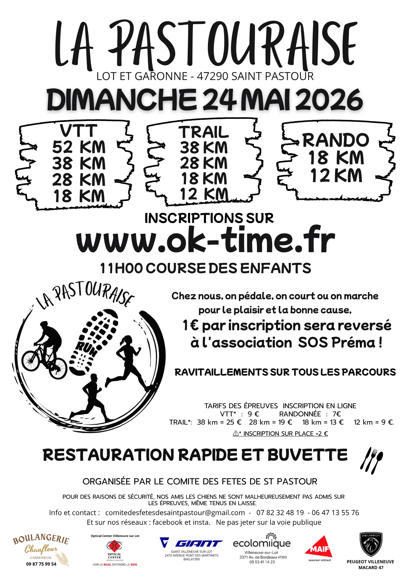 La Pastouraise 2026 Guide Inscription Résultats