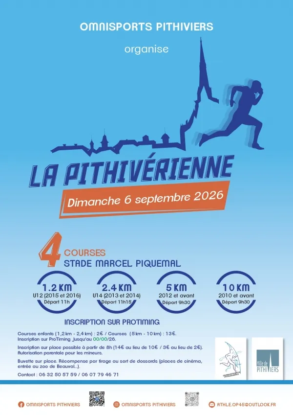 La Pithivérienne 2026 Guide Inscription Résultats