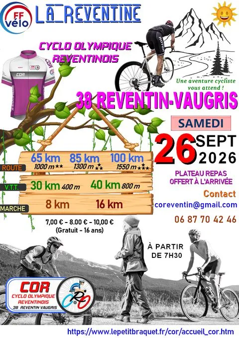 La Reventine 2026 Guide Inscription Résultats